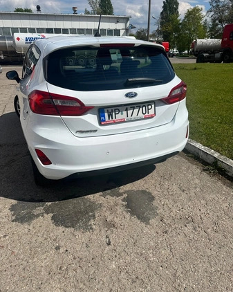 Ford Fiesta cena 32900 przebieg: 102080, rok produkcji 2017 z Płock małe 106